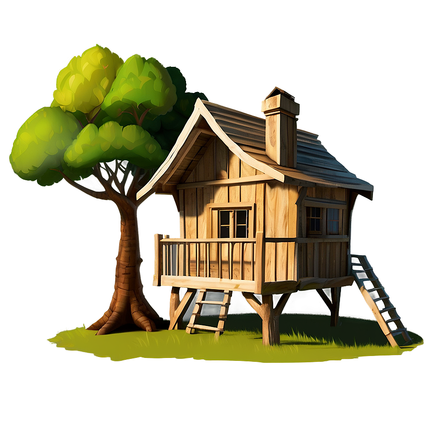 Tree House Concept Png 06282024