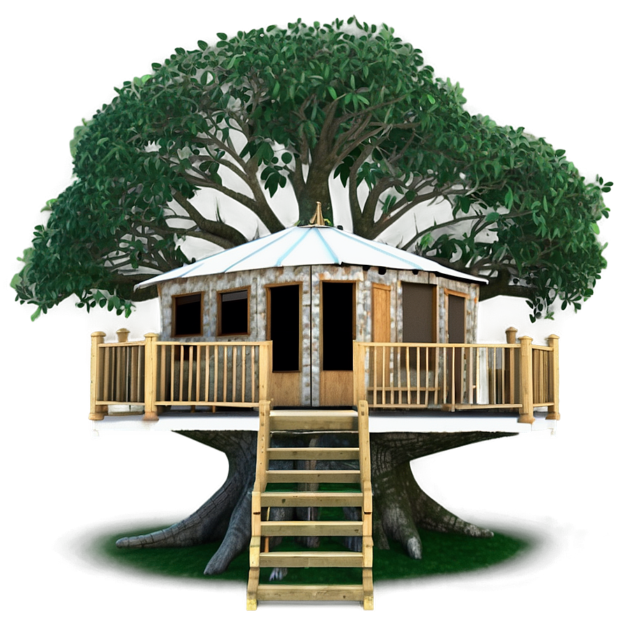 Tree House Deck Png 06282024