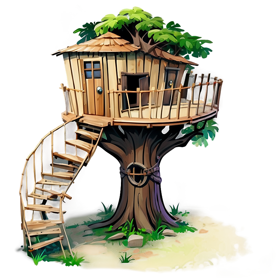 Tree House Fortress Png Hyn19