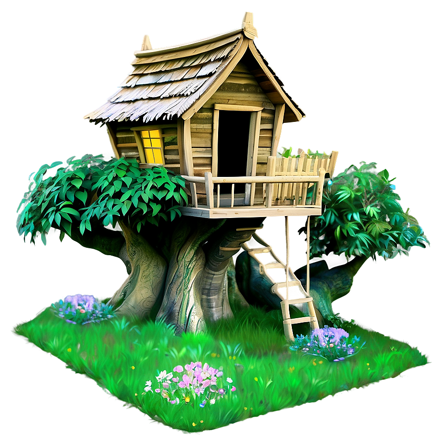 Tree House Garden Png Boi31