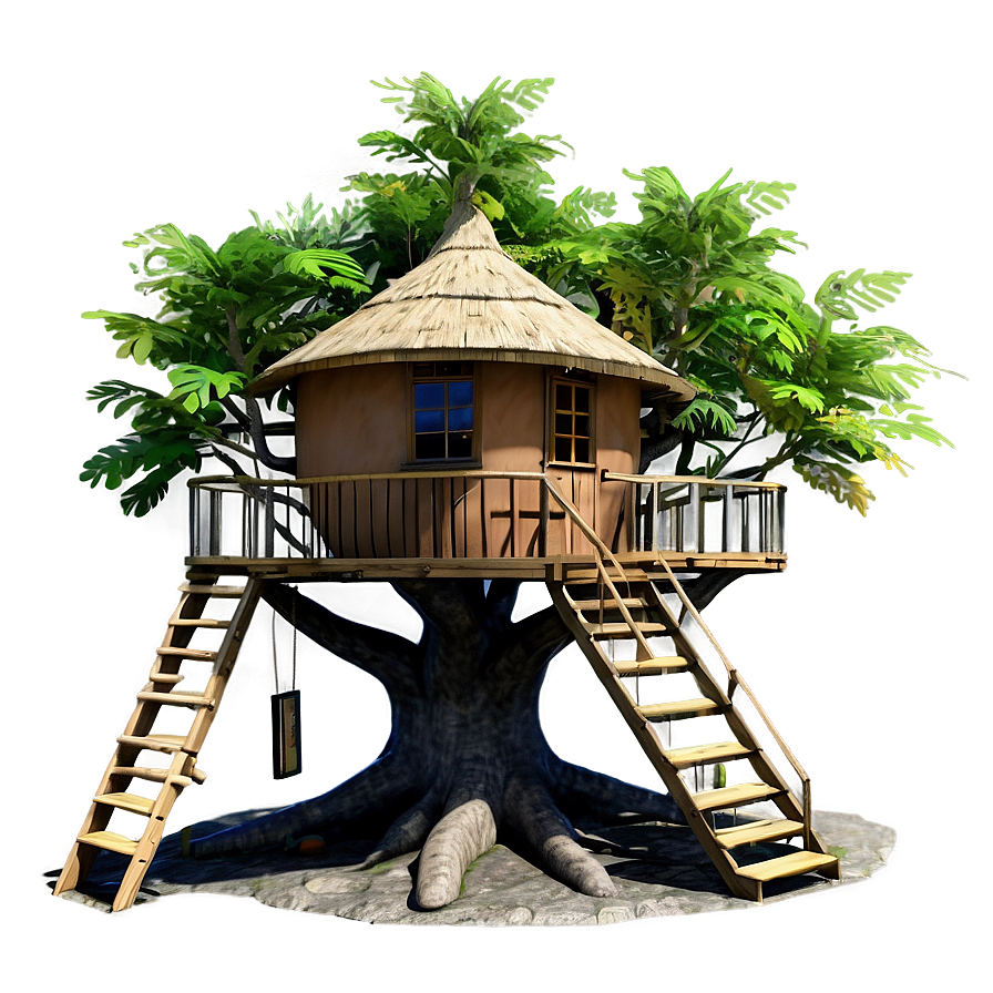 Tree House Hideaway Png 06282024