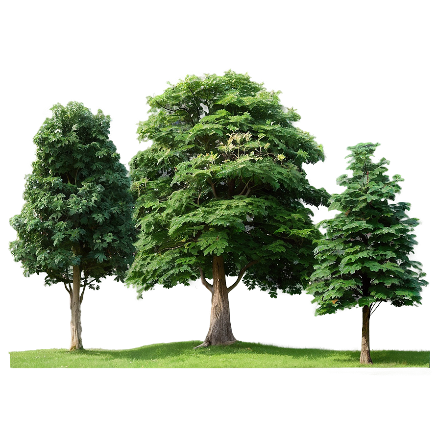 Tree Line Landscape Art Png 94