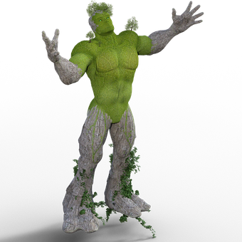 Tree Man Figure3 D Model