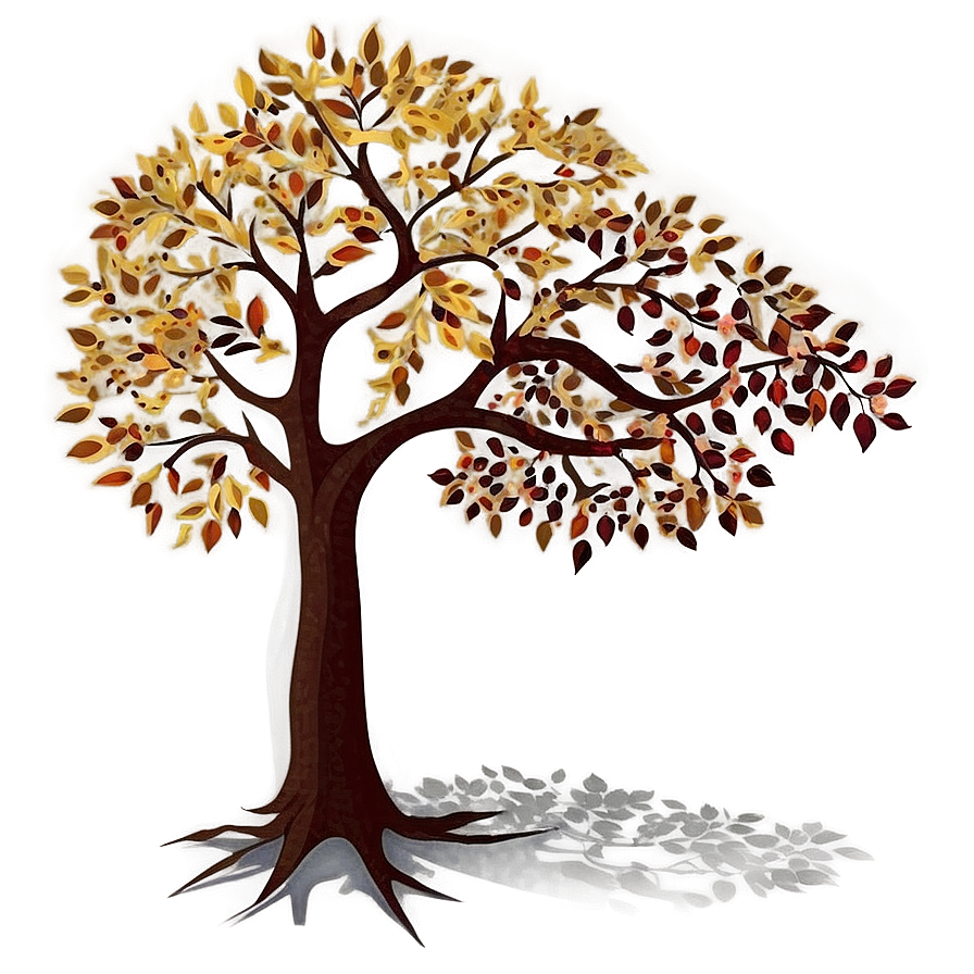 Tree Of Life In Autumn Colors Png Vph29