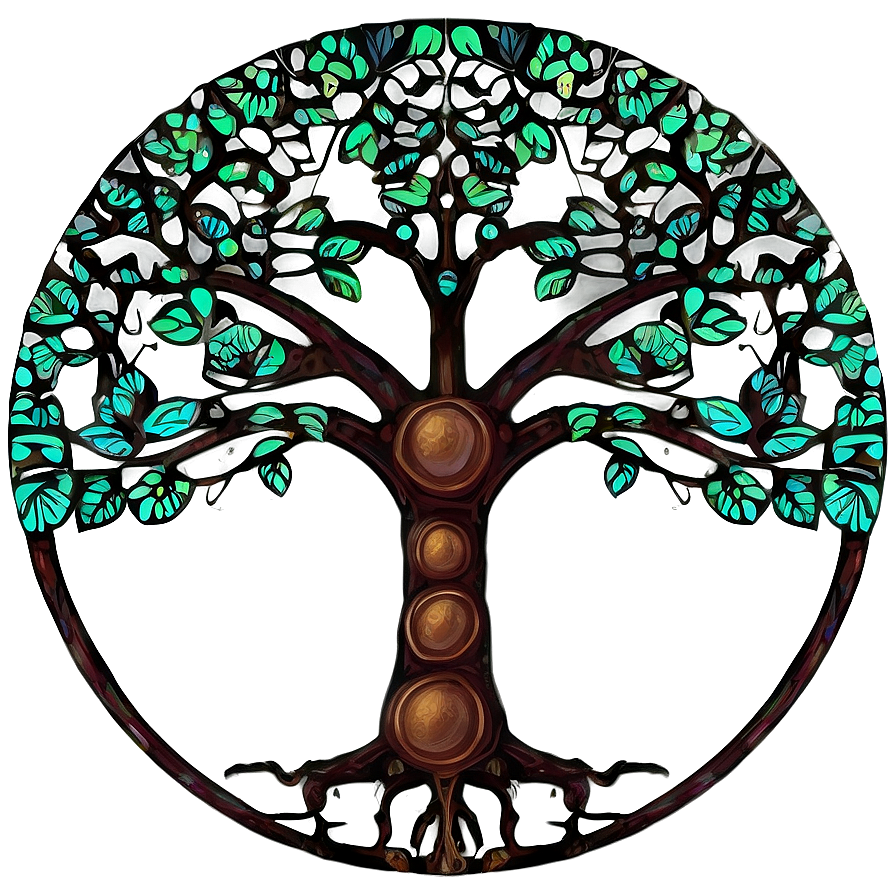 Tree Of Life In Digital Art Style Png 06122024