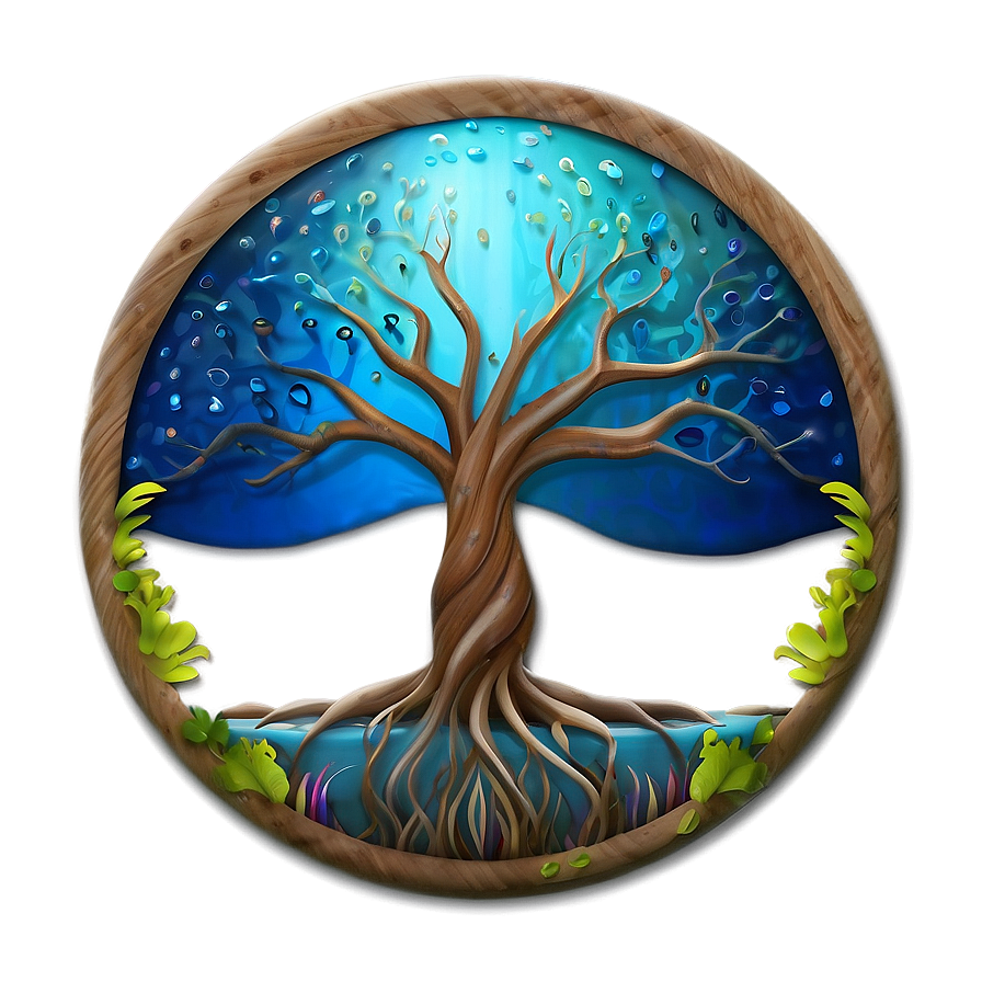 Tree Of Life In Ocean Theme Png Imy61