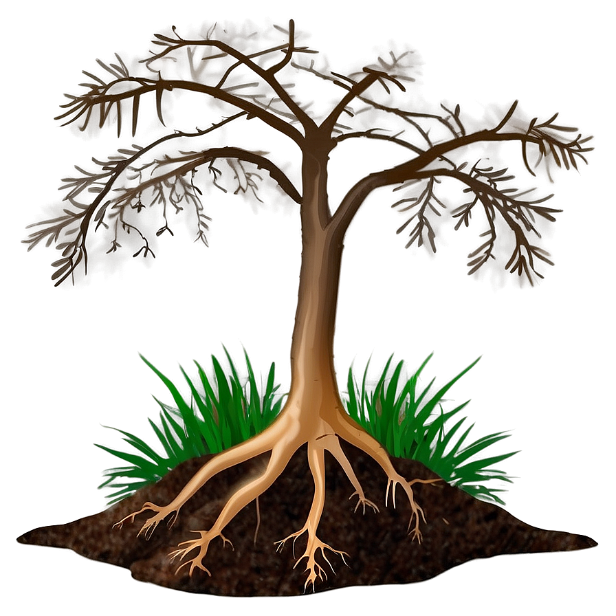 Tree Roots Breaking Ground Png Cmv