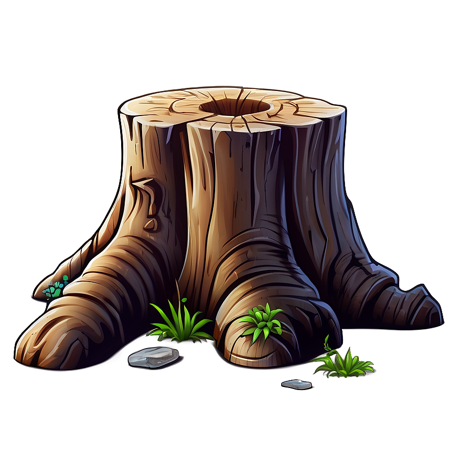 Tree Stump Clipart Png 06132024