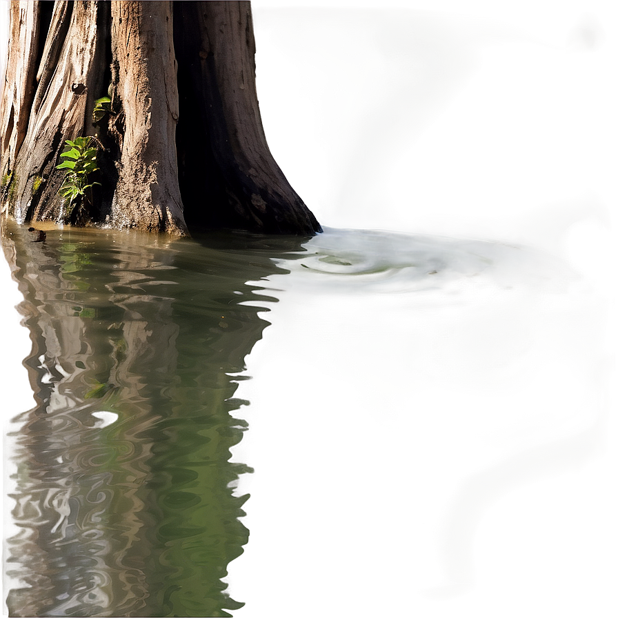 Tree Trunk In Water Png 05242024