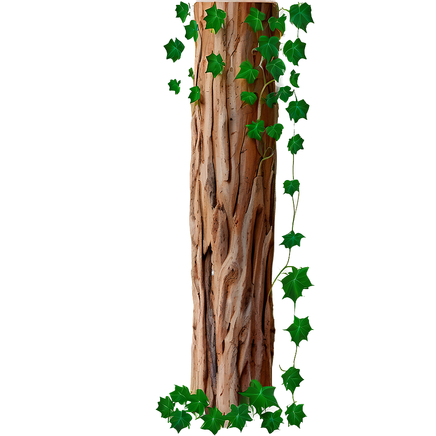 Tree Trunk With Ivy Png Vgu22