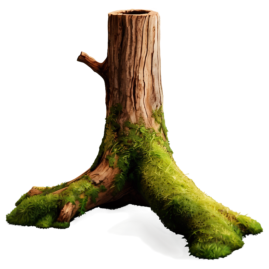 Tree Trunk With Moss Png Prn2