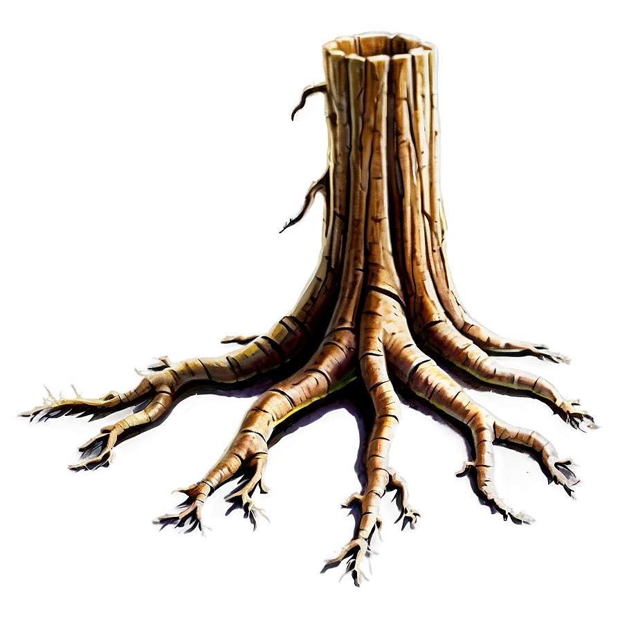 Tree Trunk With Roots Png 05242024