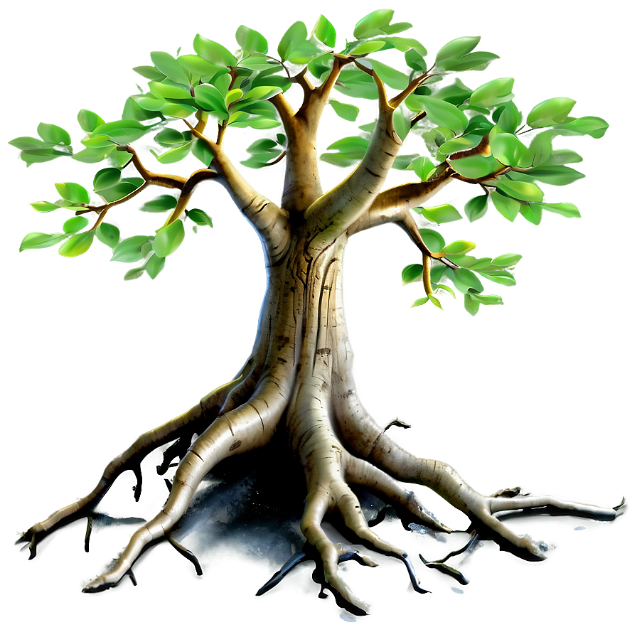 Tree Trunk With Roots Png 80