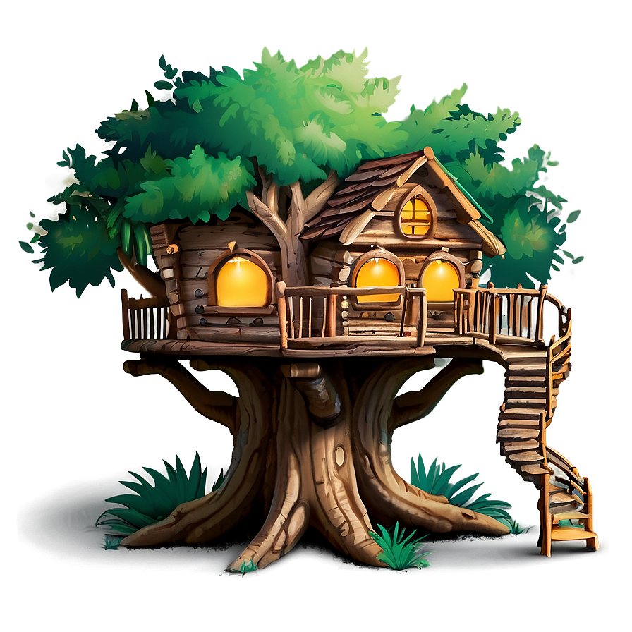 Treehouse Fantasy Png 46