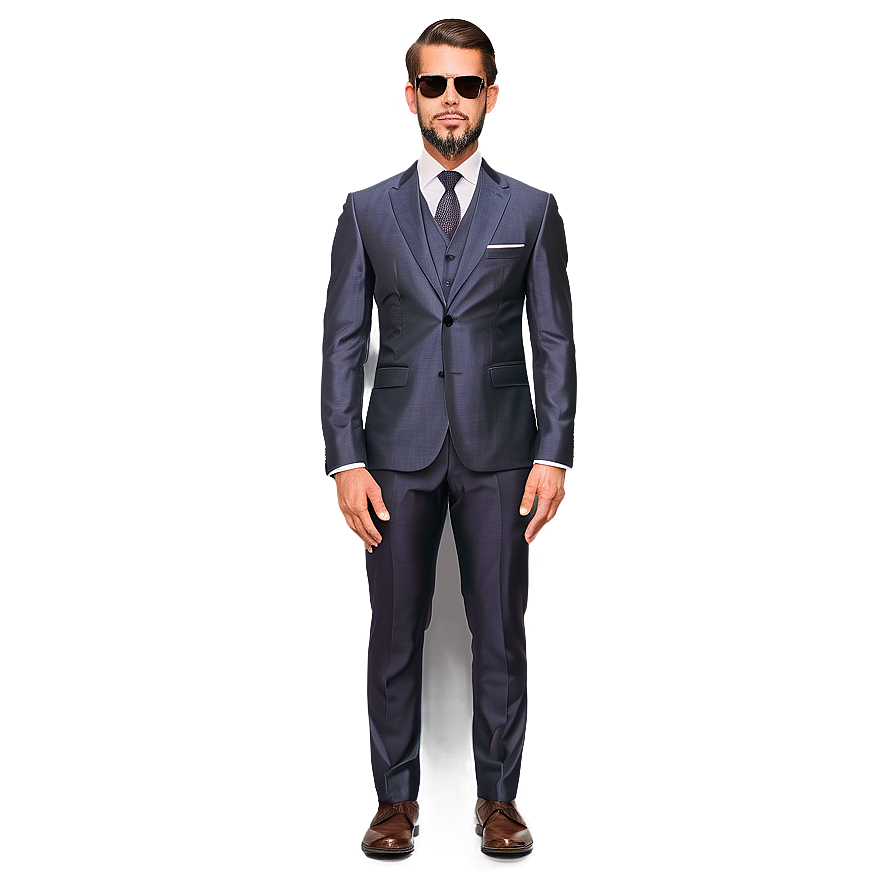 Trendy Man Suit Png 05242024
