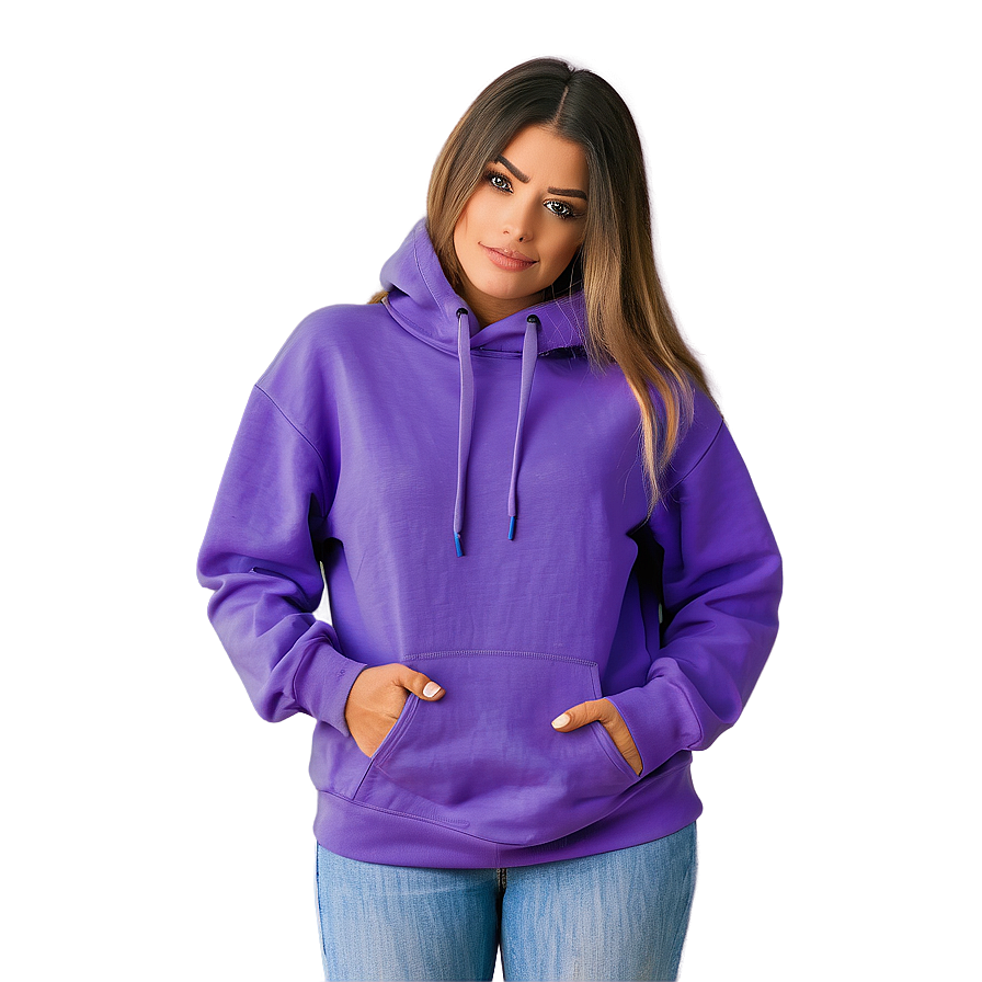 Trendy Purple Hoodie Illustration Png Pid1