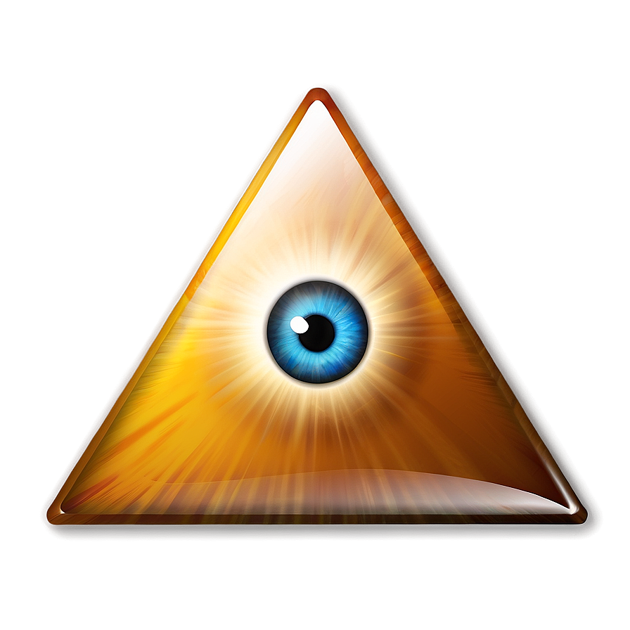 Triangle Eye Symbol Png Rsp