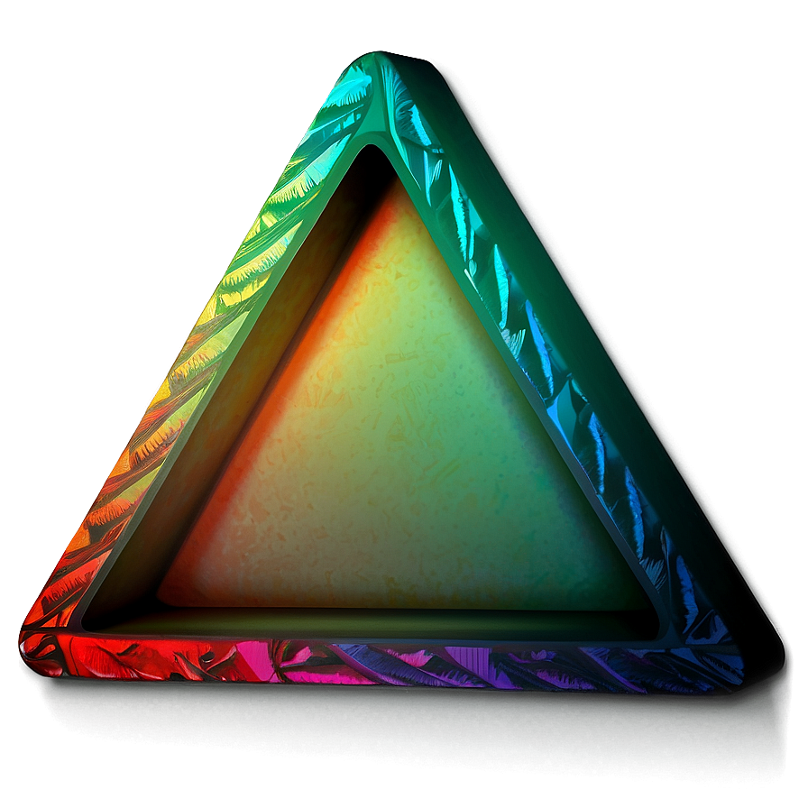 Triangle Shadow Effect Png Stq