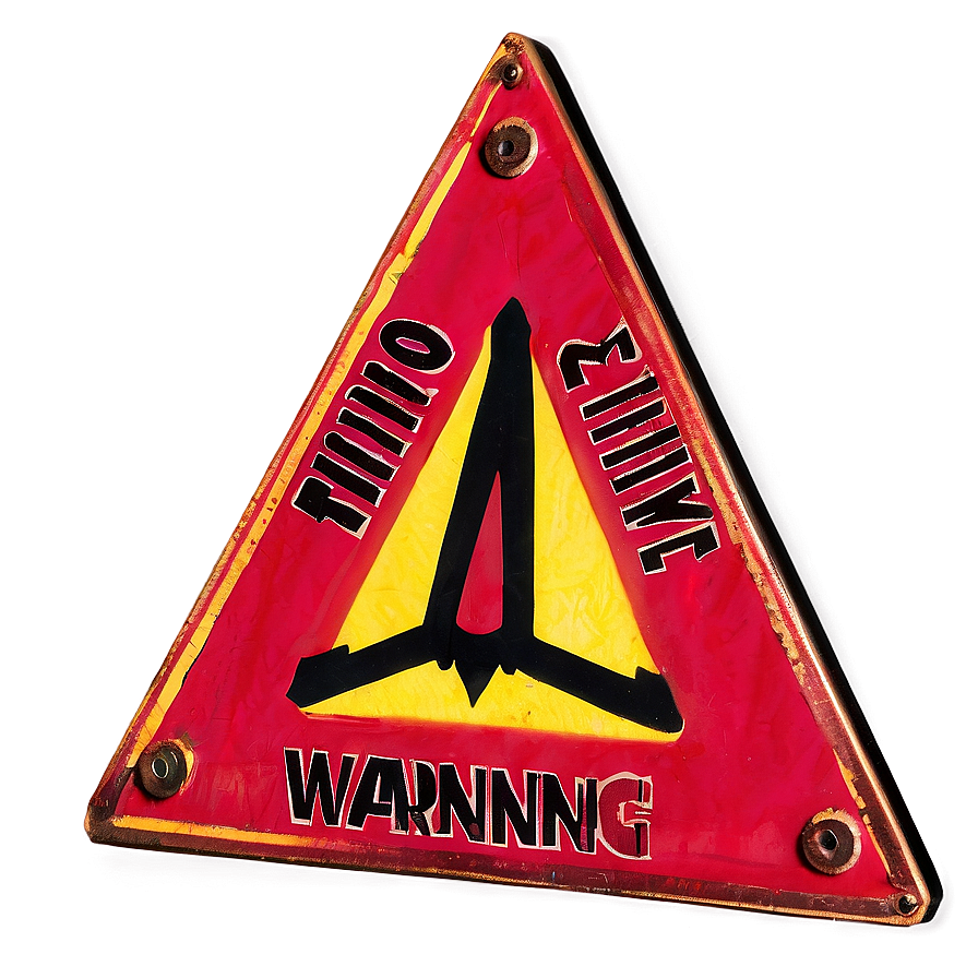 Triangle Warning Sign Png Pvs40