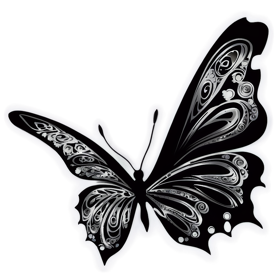 Tribal Butterfly Tattoo Png 21