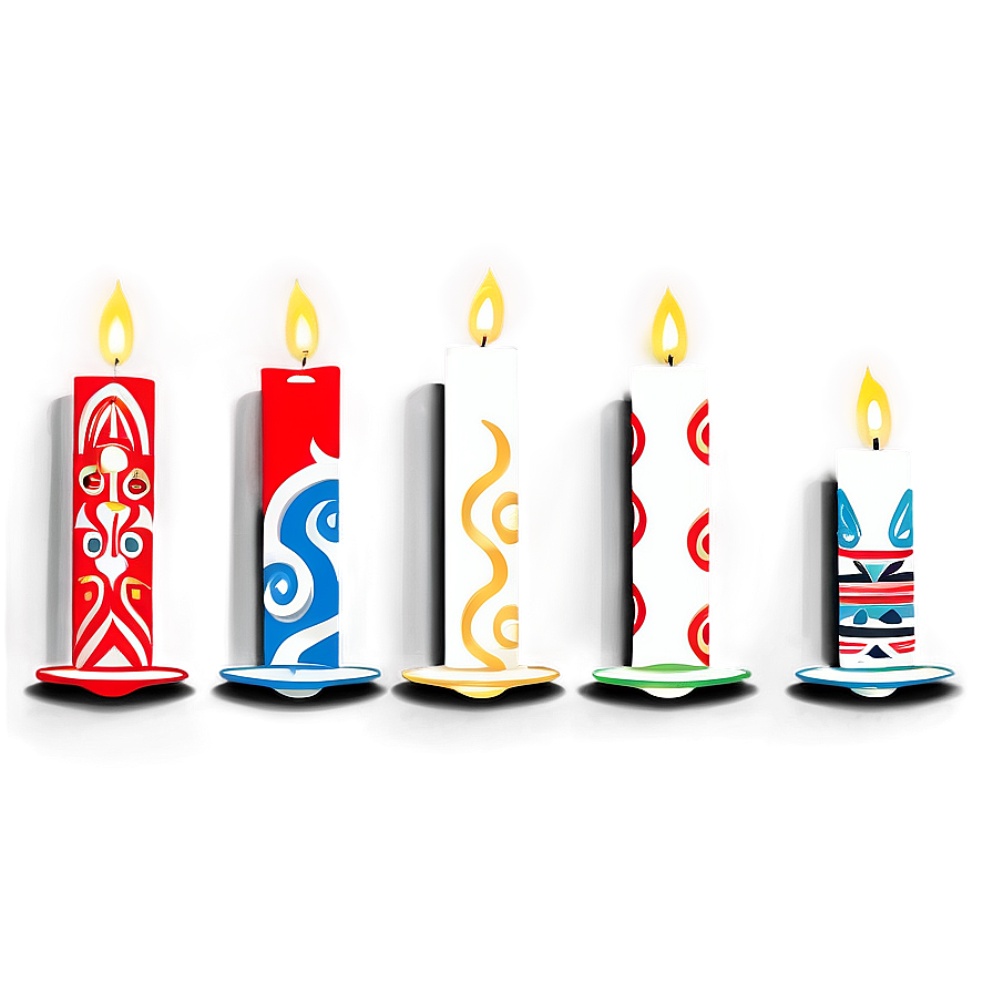 Tribal Candleurstick Motif Png Lql47