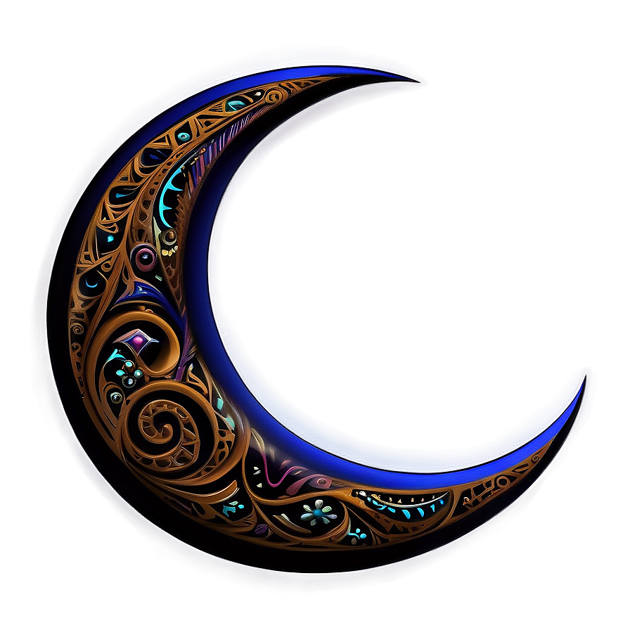 Tribal Crescent Moon Png Gnf93