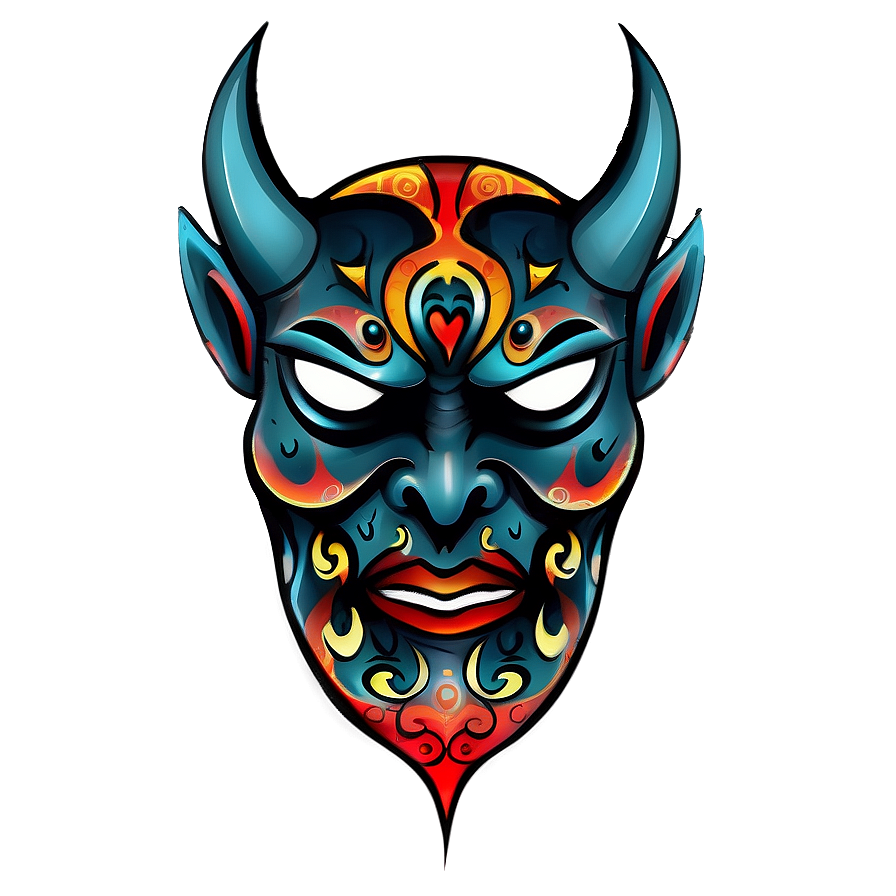 Tribal Devil Tattoo Png 46