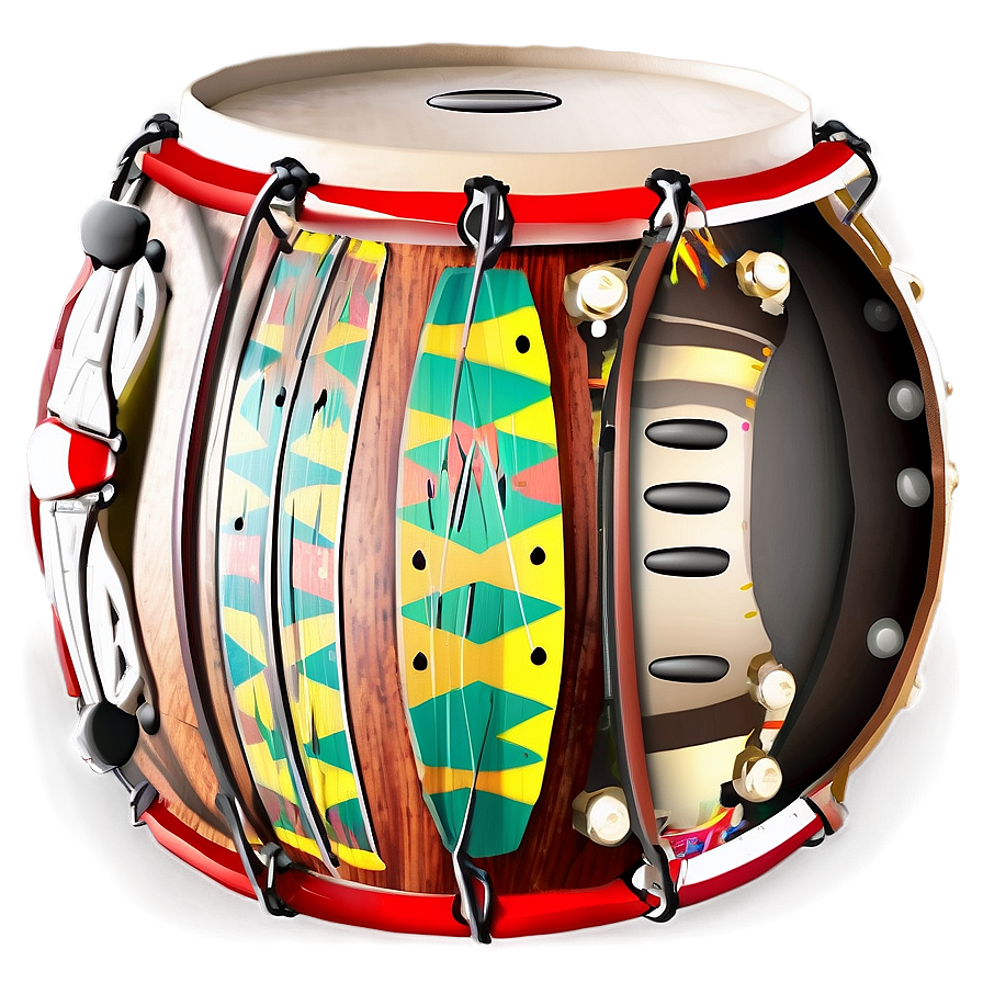 Tribal Drum Pattern Png Gsk