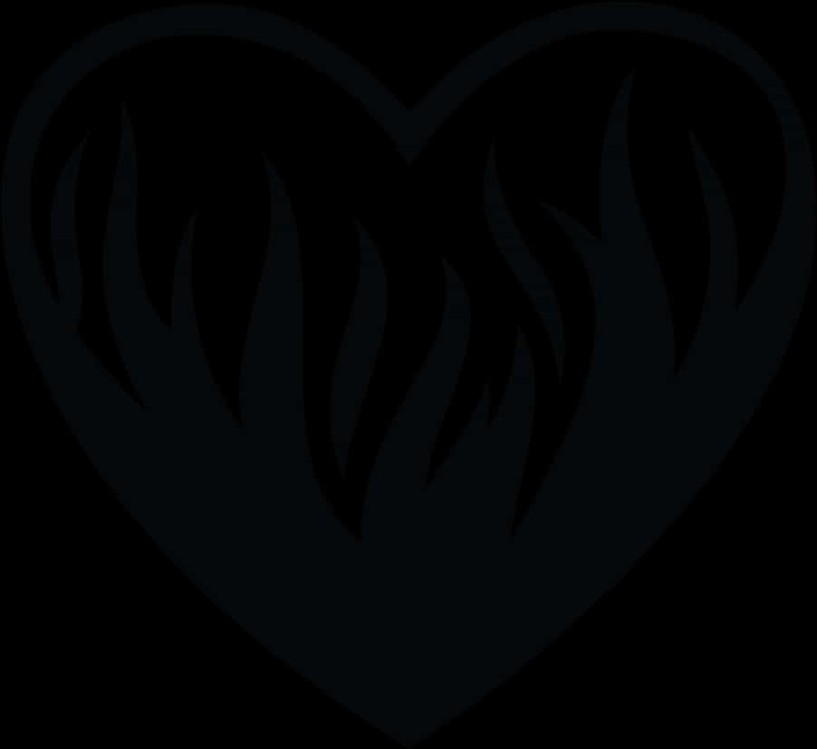 Tribal Heart Tattoo Design