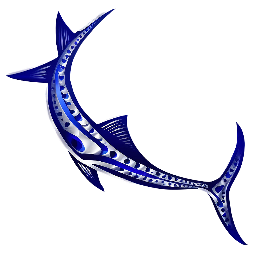 Tribal Marlin Design Png Gdj