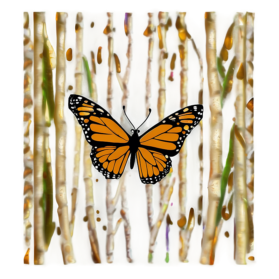 Tribal Monarch Butterfly Png Fbr