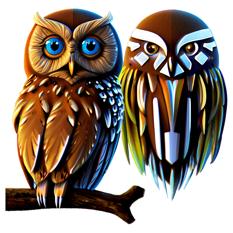 Tribal Owl Png 05062024