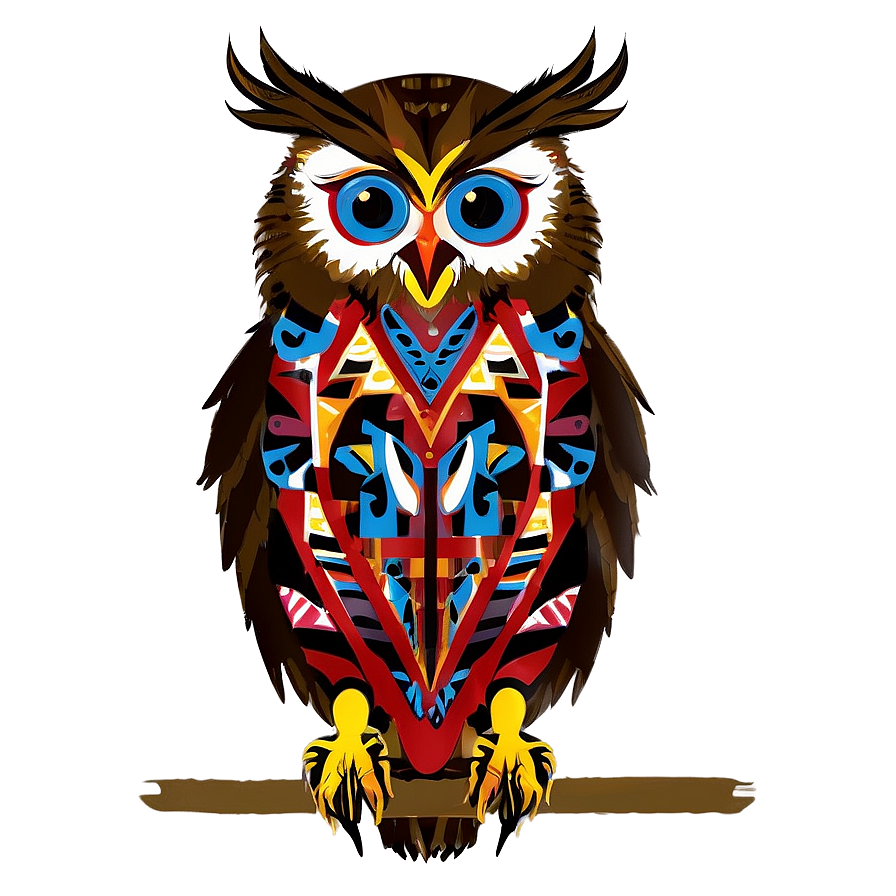 Tribal Owl Png 05062024