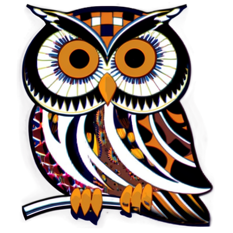 Tribal Owl Png Uve