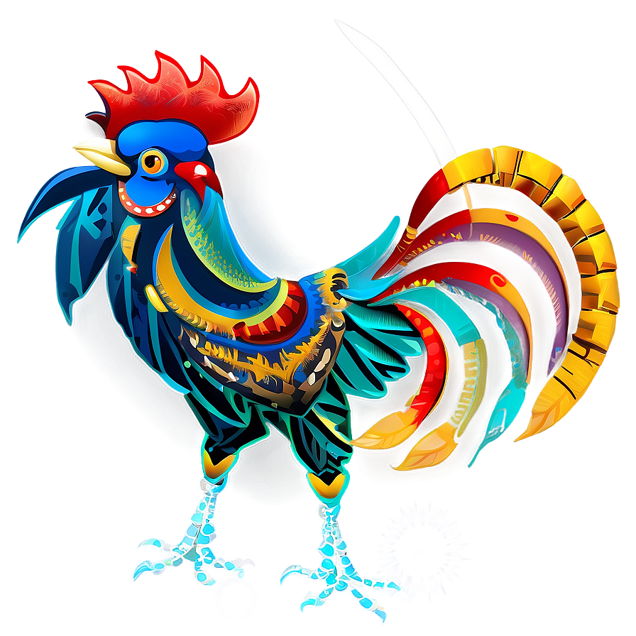 Tribal Rooster Symbol Png Cgm