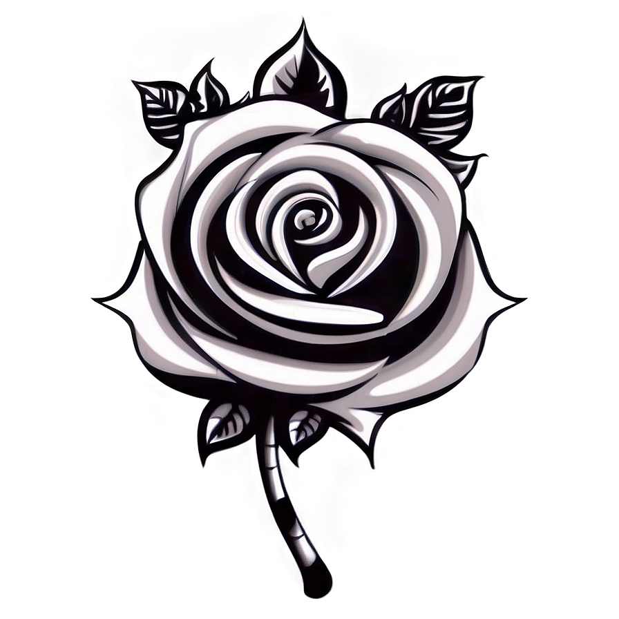 Tribal Rose Vector Png Dkn