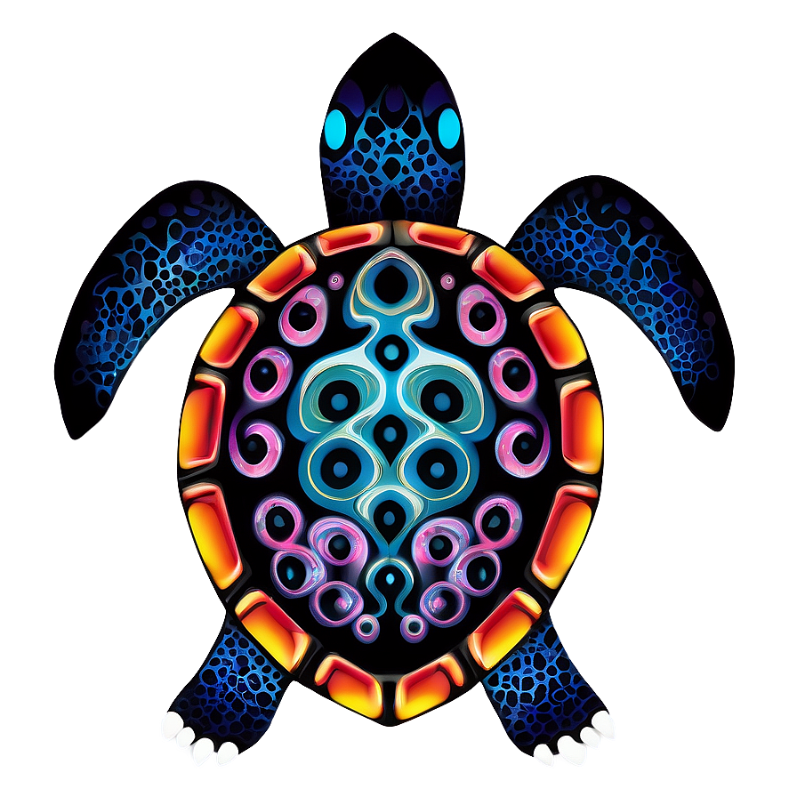 Tribal Sea Turtle Tattoo Png 5