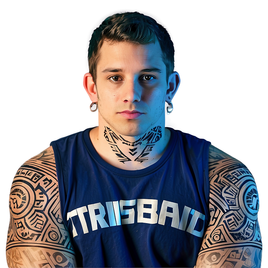 Tribal Sleeve Tattoo Png 06262024