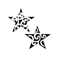 Tribal Star Tattoo Designs