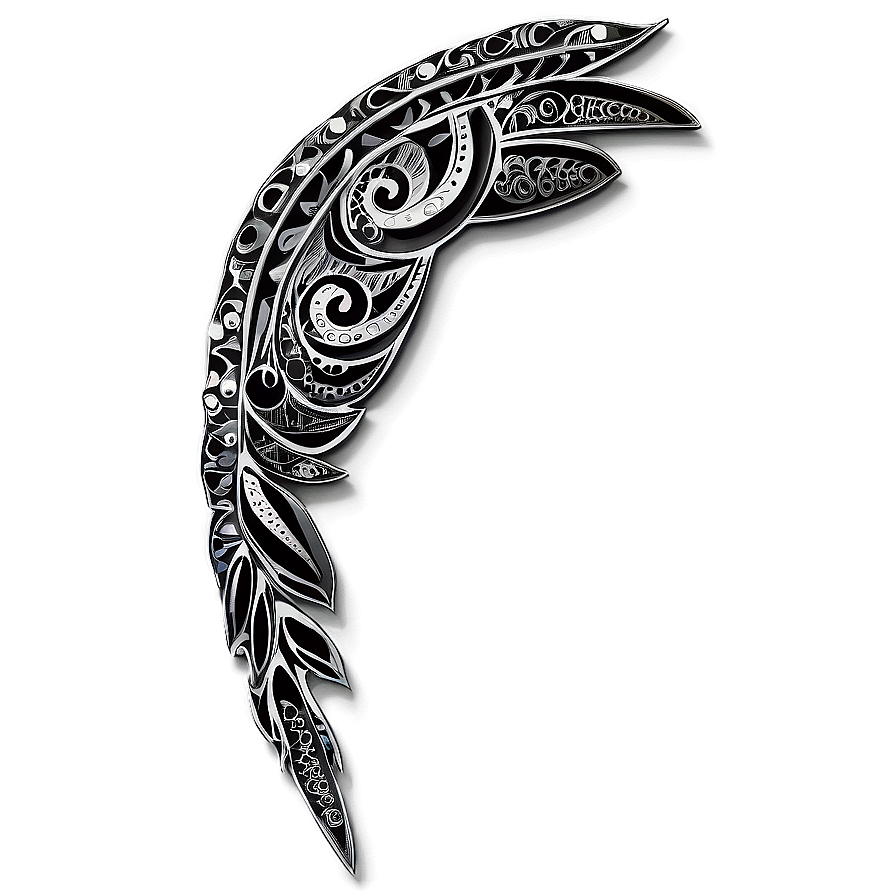 Tribal Tattoo Design Drawing Png 90