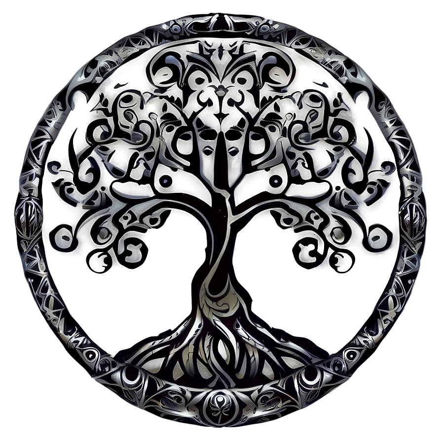 Tribal Tree Of Life Tattoo Png 06122024