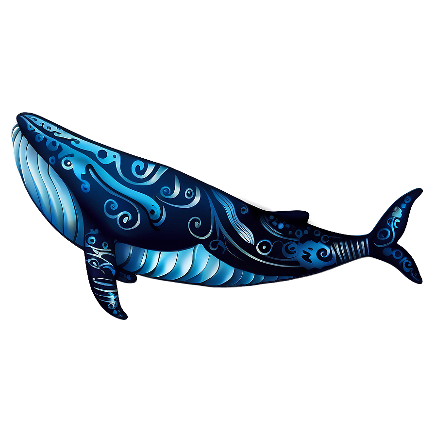 Tribal Whale Png Djs65