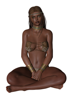 Tribal Woman Digital Art