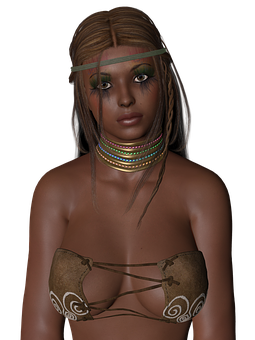 Tribal_ Woman_ Portrait