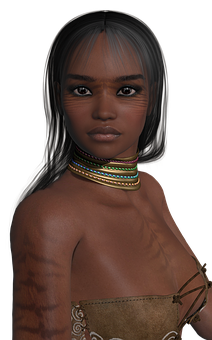 Tribal Woman Portrait