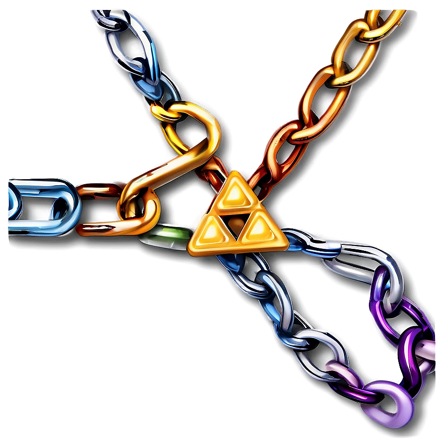 Triforce Chain Link Png 32