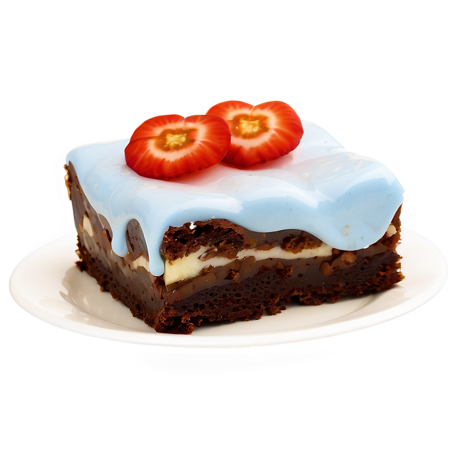 Triple Layer Brownie Png Wvv3