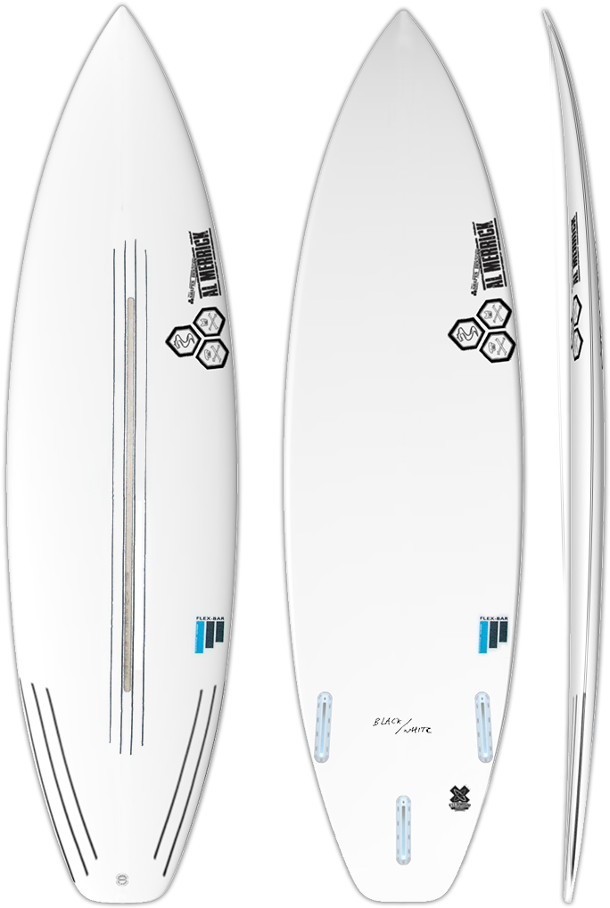 Triple View Surfboard Design