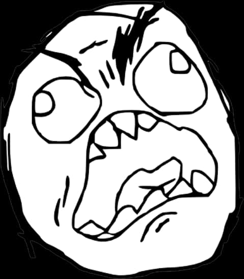 Troll Face_ Rage_ Comic_ Character