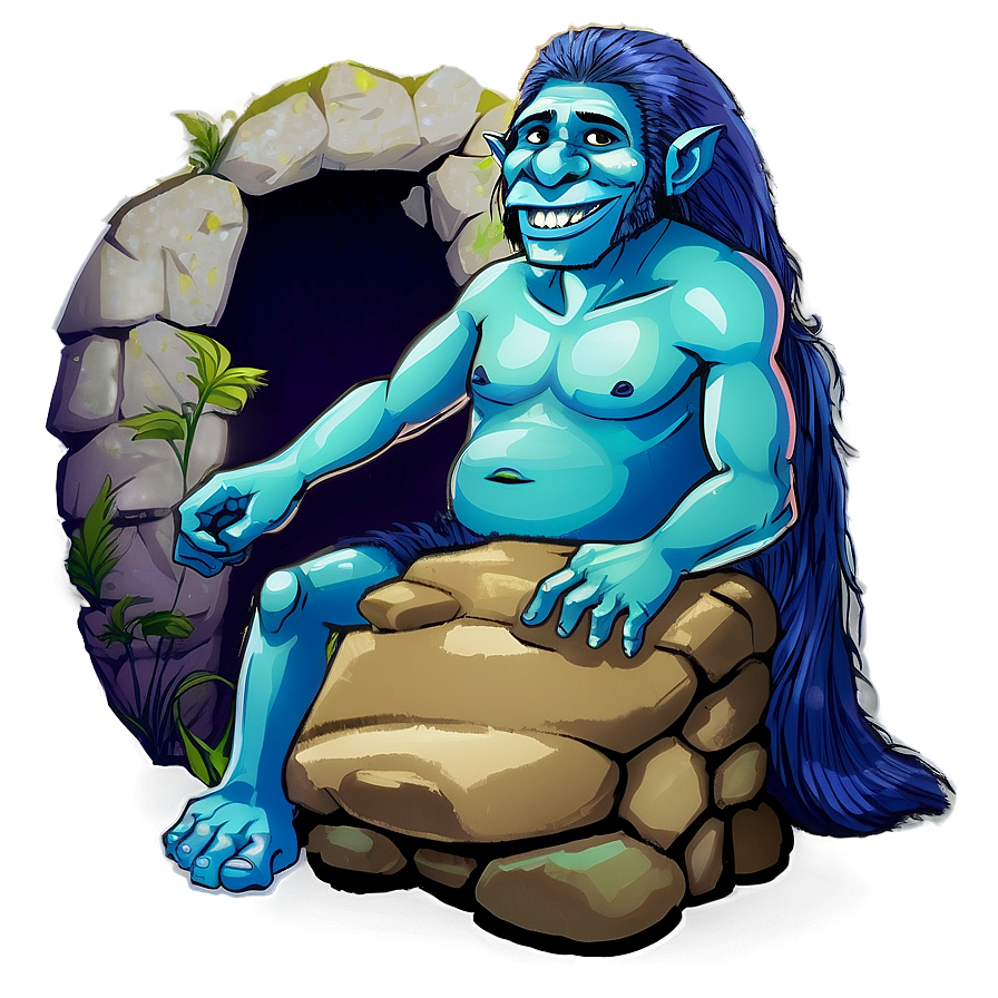 Troll Living In Cave Png Scp44